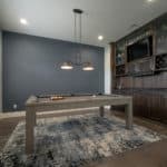 Las Vegas Remodeling front room and custom cabinets
